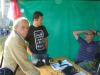 Des visiteurs